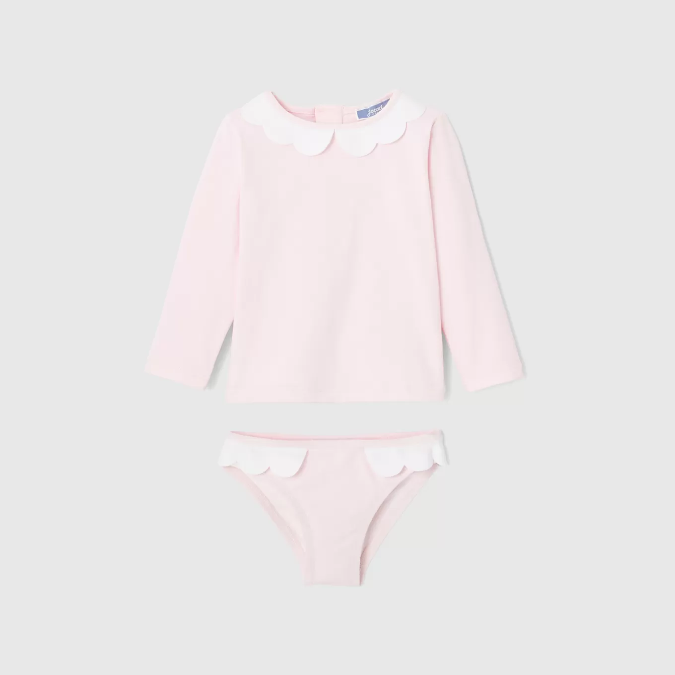 Cheap Jacadi Anti-UV-Badeanzug für Mädchen ROSA BLASS JACADI