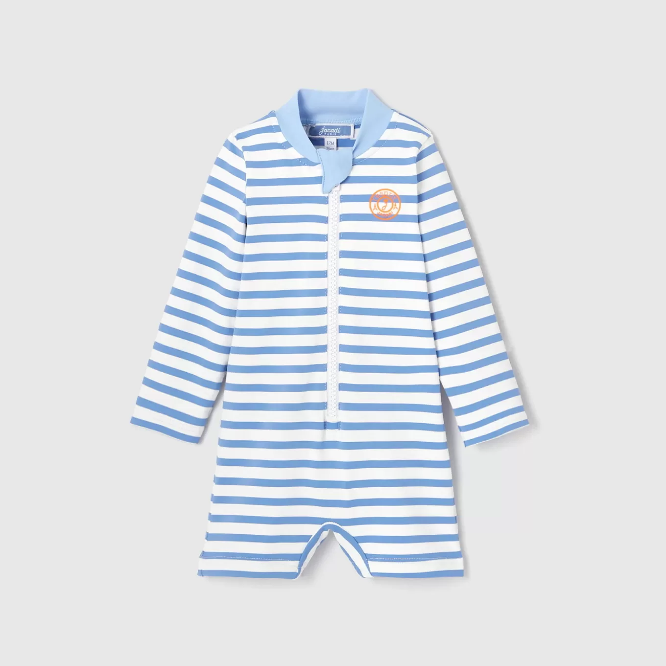 Cheap Jacadi Anti-UV-Badeoverall für Jungen WEISS/BLAU