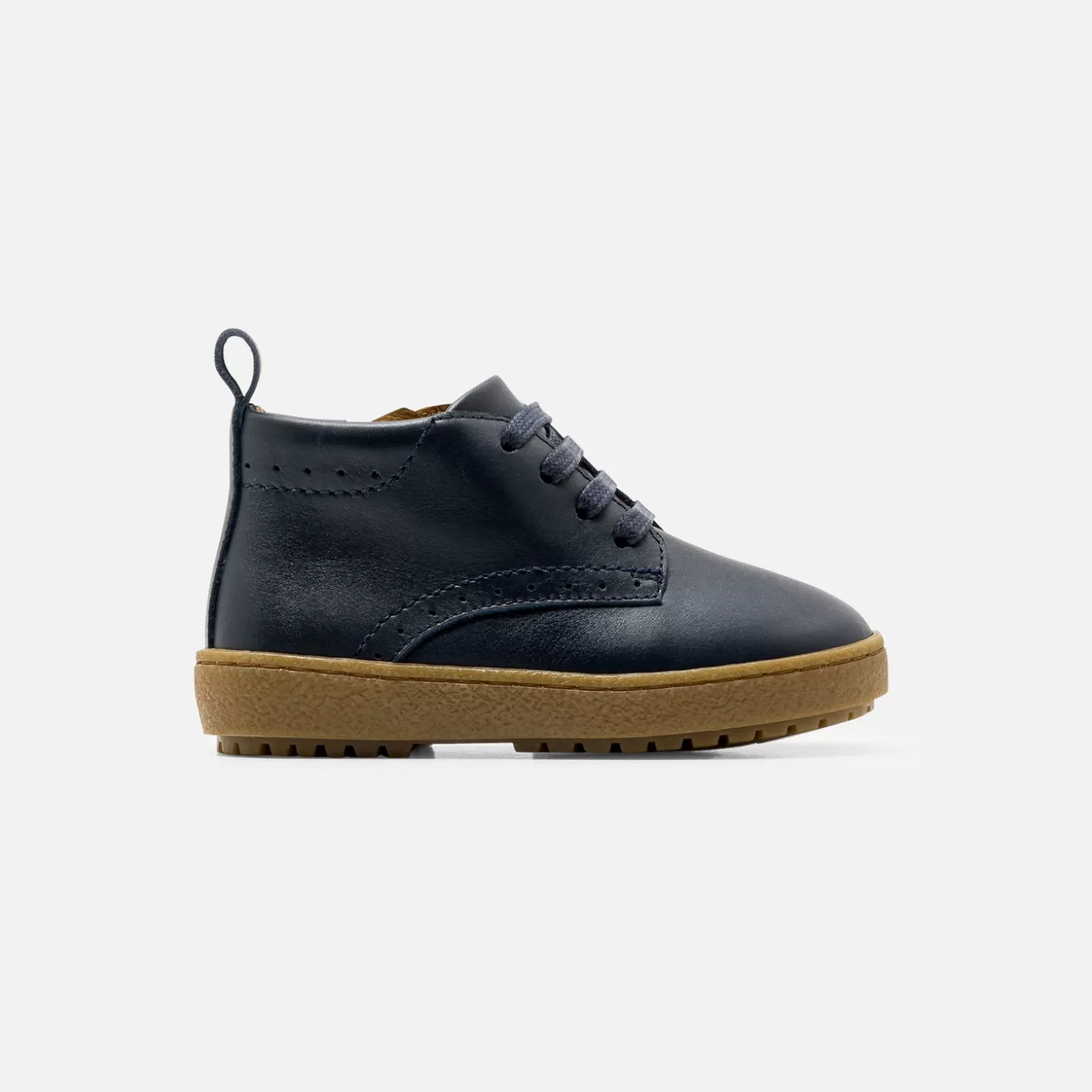 Cheap Jacadi Baby-Halbstiefel für Jungen aus Leder MARINEBLAU JACADI