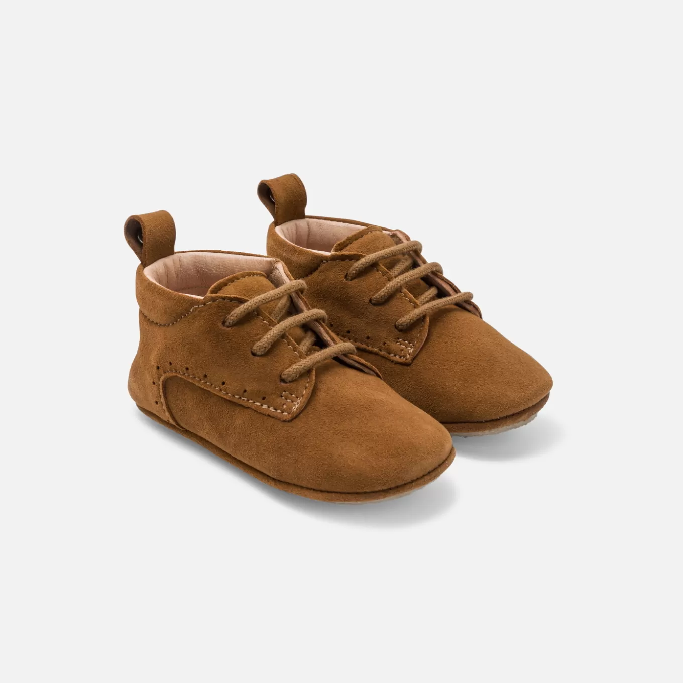 Store Jacadi Baby-Krabbelschuhe aus Leder für Jungen NATÜRLICH