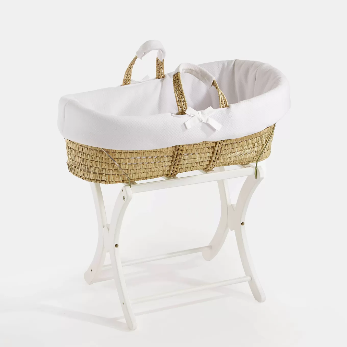 New Jacadi Babykörbchen-Ständer JACADI WEISS