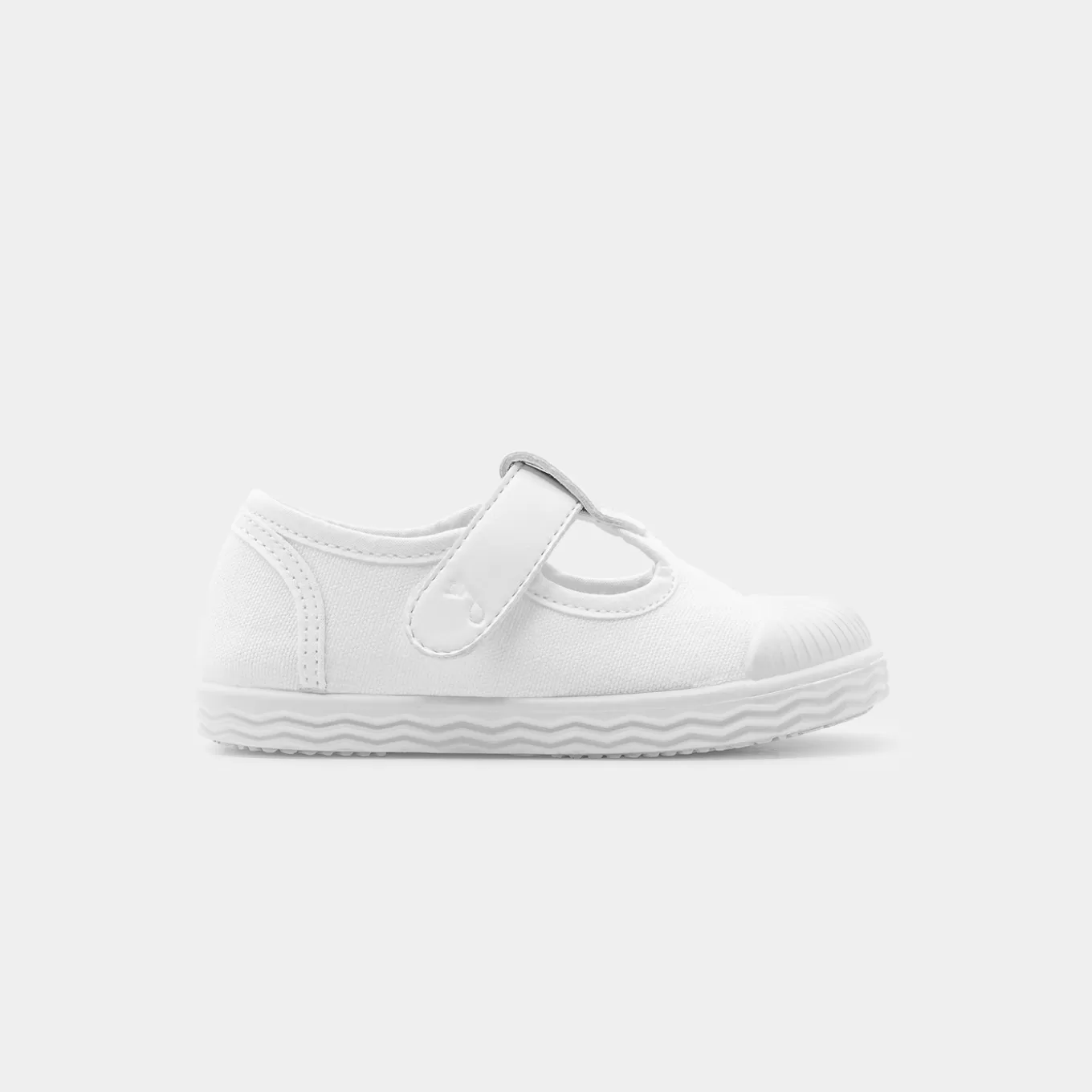 New Jacadi Baby-Sandalen aus Stoff für Mädchen JACADI WEISS