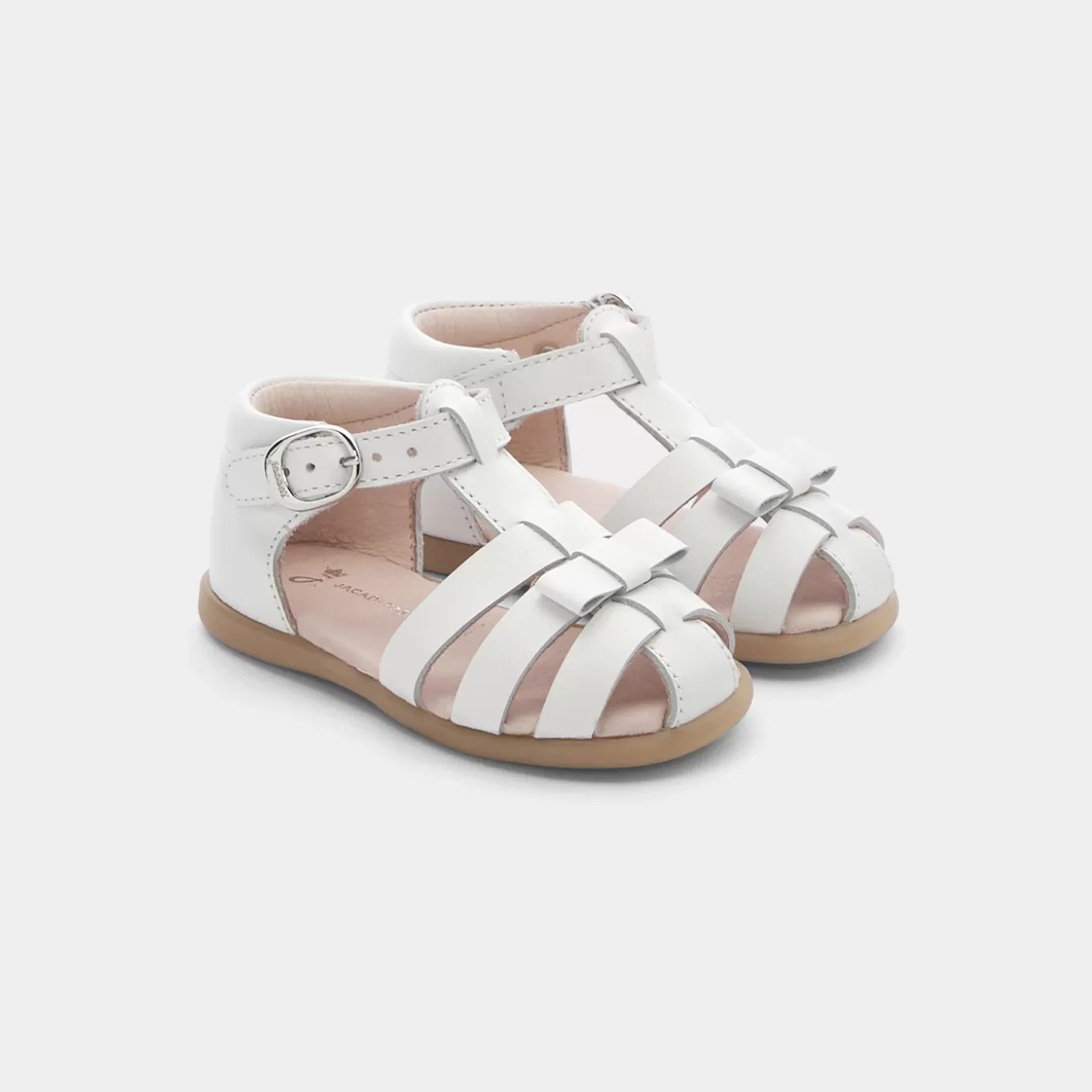 Hot Jacadi Baby-Sandalen für Mädchen JACADI WEISS