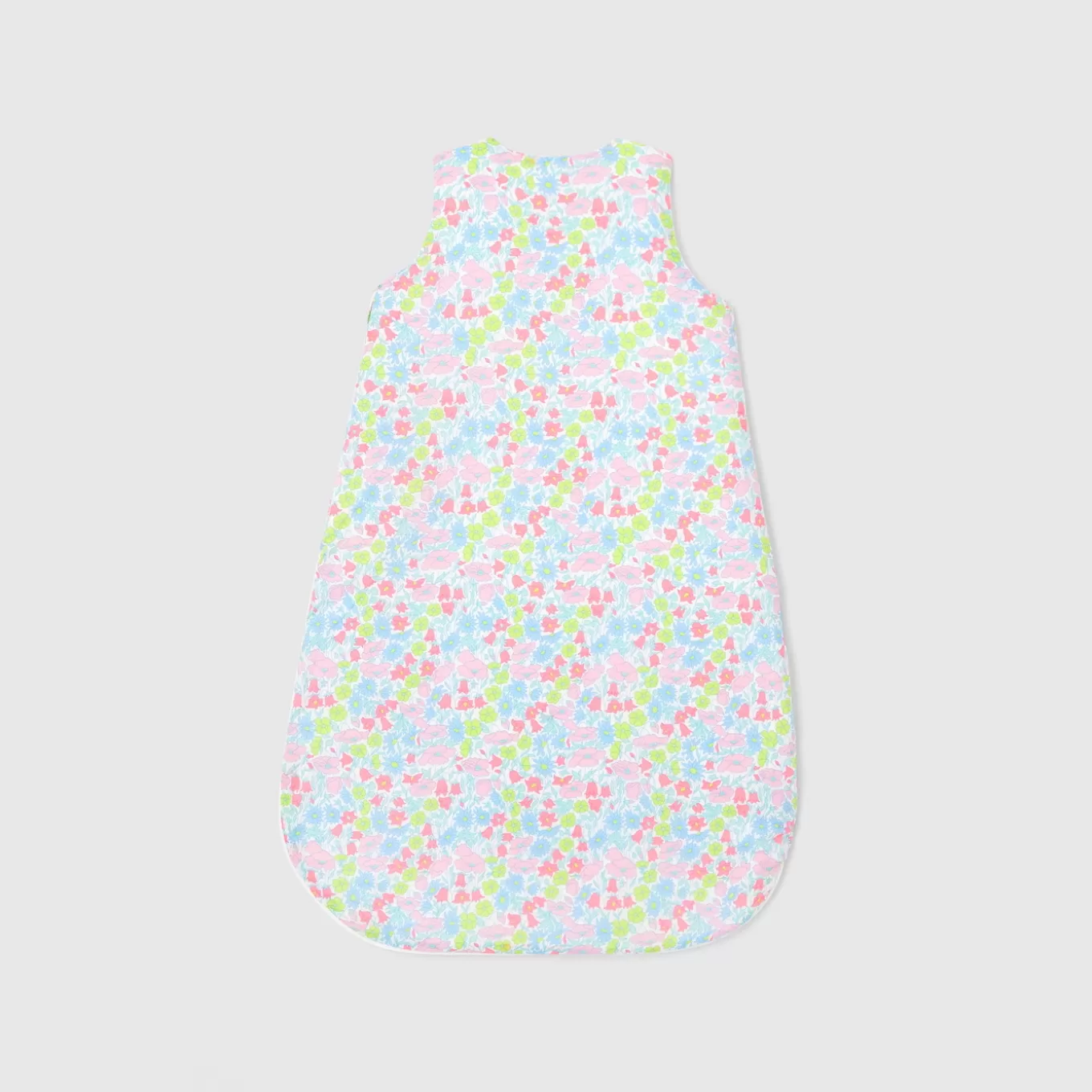 Outlet Jacadi Baby-Schlafsack 0-6 Monate aus Liberty-Stoff für Mädchen WEISS/MEHRFARBIG