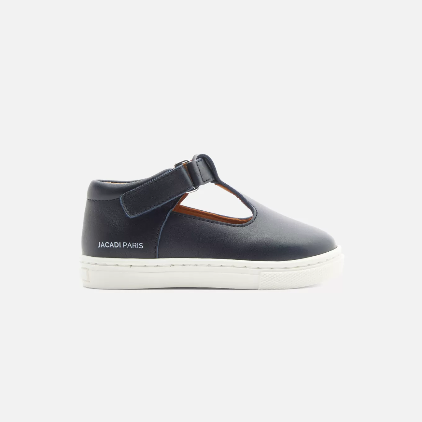Flash Sale Jacadi Baby-T-Riemchenschuhe aus Glattleder für Jungen MARINEBLAU JACADI