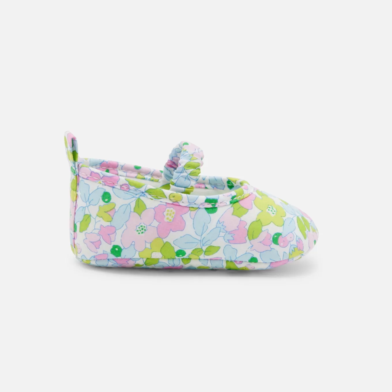 Clearance Jacadi Ballerinas für Baby Mädchen ROSA/GRÜN