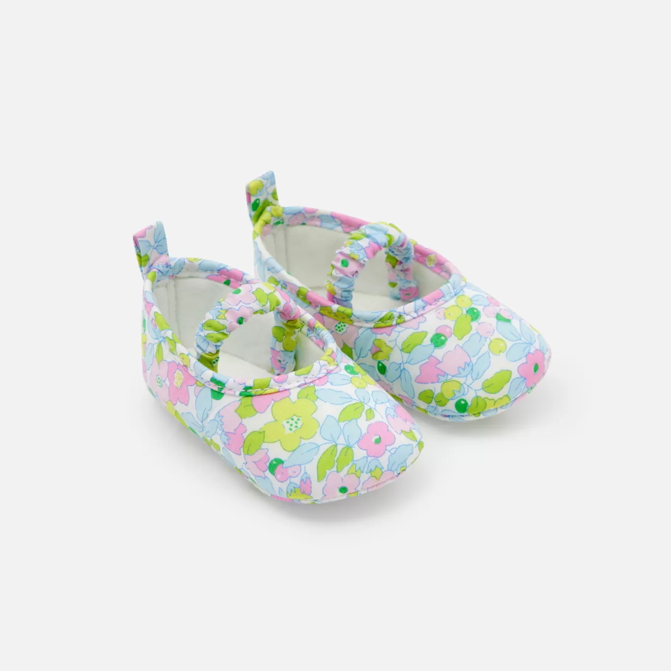 Clearance Jacadi Ballerinas für Baby Mädchen ROSA/GRÜN