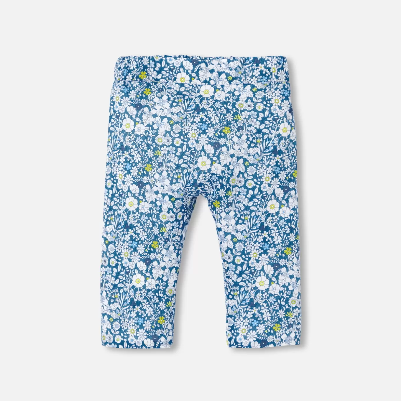 Hot Jacadi Bequeme Hose aus Liberty-Stoff für Baby Mädchen BLAU/MEHRFARBIG