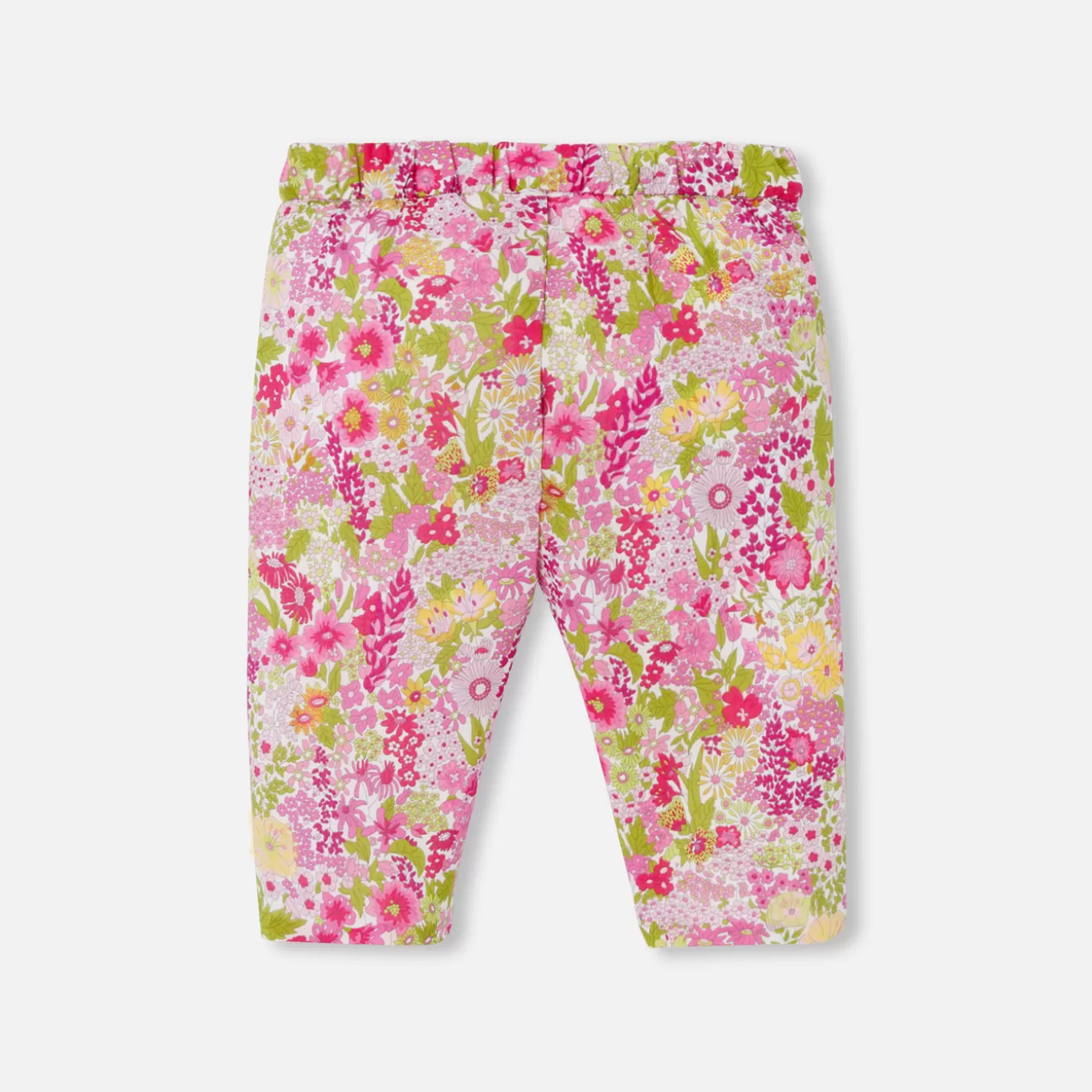 Clearance Jacadi Bequeme Hose aus Liberty-Stoff für Baby Mädchen ROSA/MEHRFARBIG