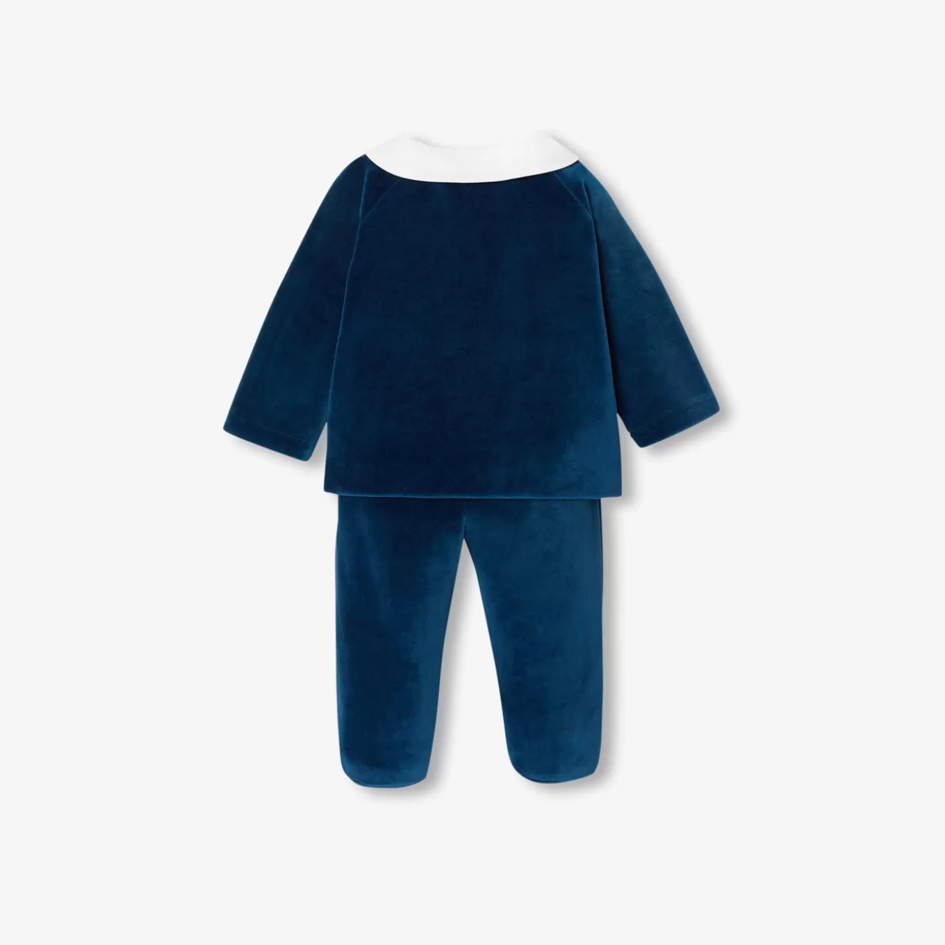 Shop Jacadi Bequemes Ensemble aus Samt für Baby Jungen PETROLEUM