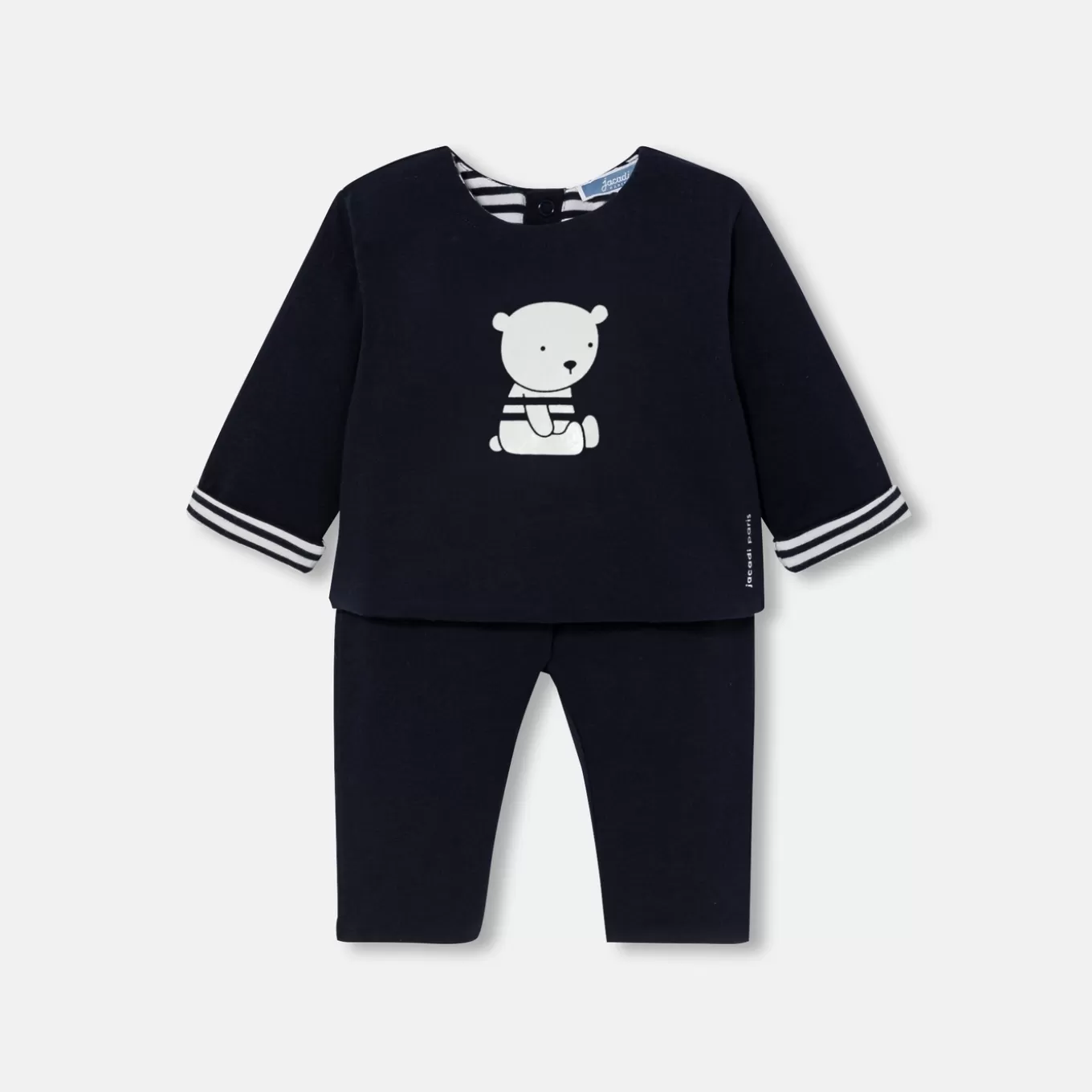 Shop Jacadi Bequemes Ensemble für Babys MARINEBLAU/ECRU
