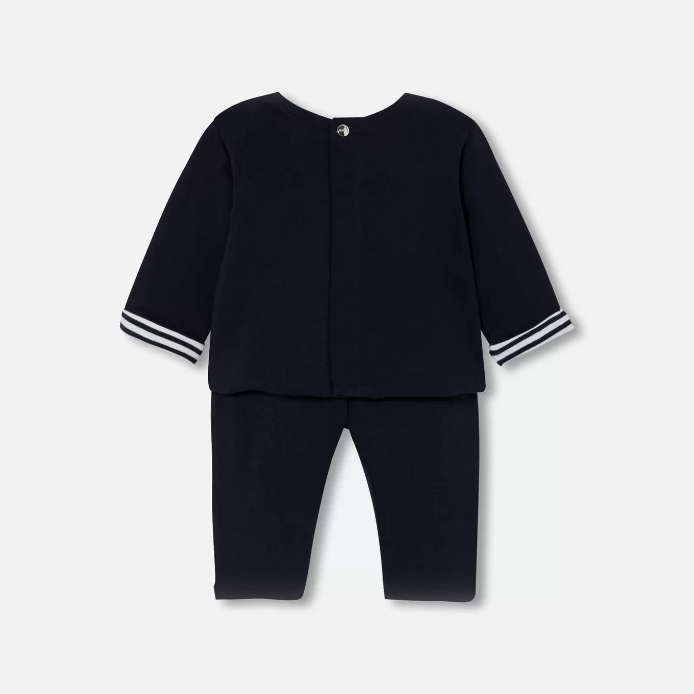 Shop Jacadi Bequemes Ensemble für Babys MARINEBLAU/ECRU