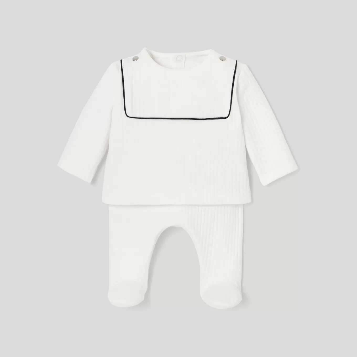 Outlet Jacadi Bequemes Ensemble für Jungen JACADI WEISS