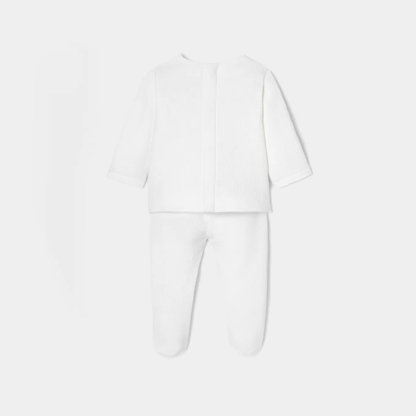 Outlet Jacadi Bequemes Ensemble für Mädchen JACADI WEISS