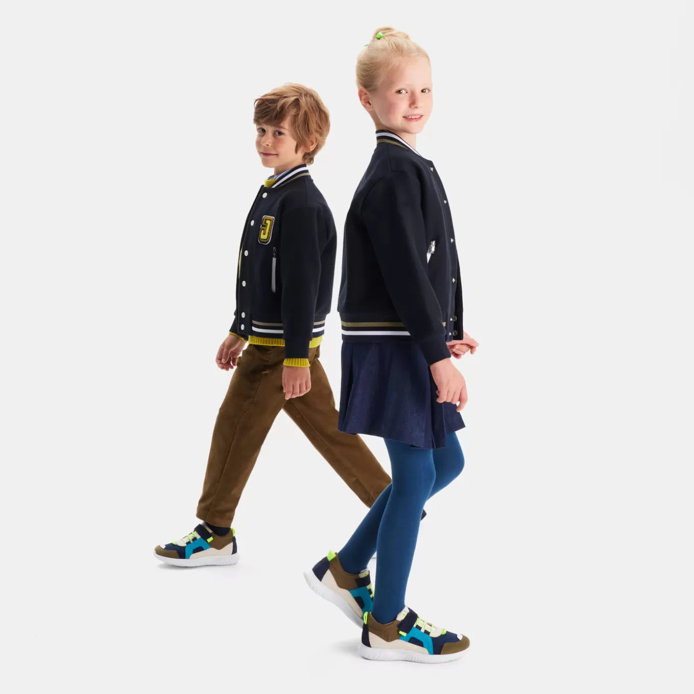 Fashion Jacadi Blouson im College-Look für Kinder MARINEBLAU JACADI