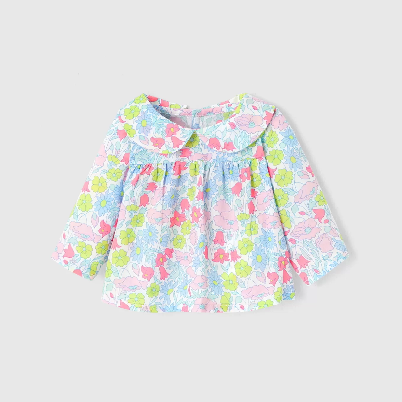 Cheap Jacadi Bluse fürs Häschen-Plüschtier, großes Modell WEISS/MEHRFARBIG