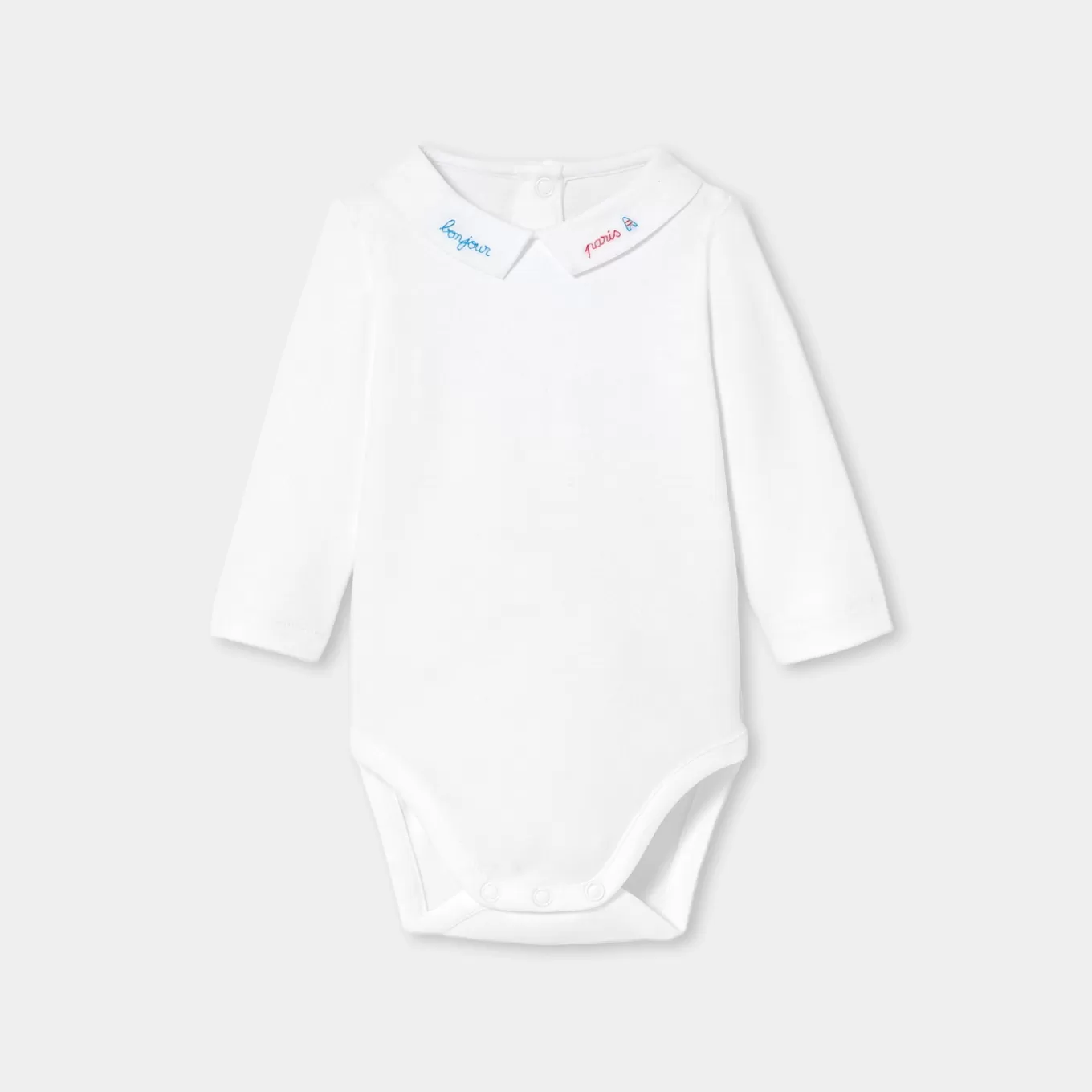 Best Sale Jacadi Body für Baby Jungen JACADI WEISS