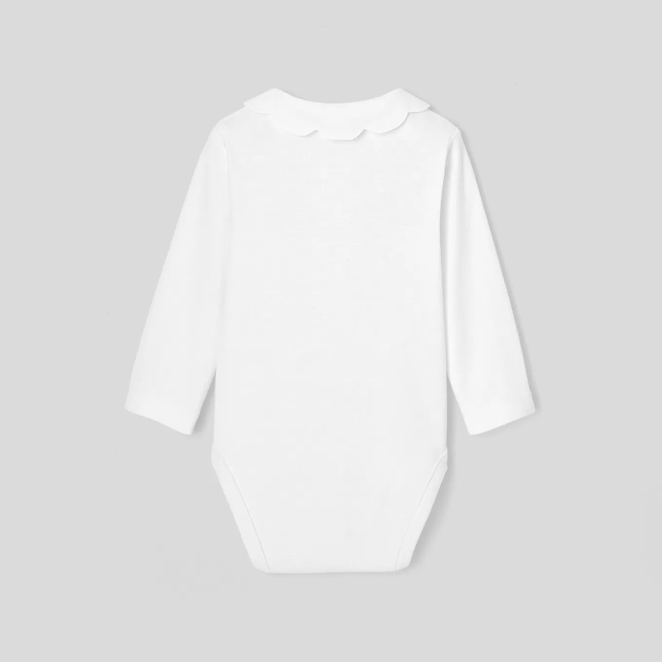 Clearance Jacadi Body für Mädchen mit Feston-Kragen JACADI WEISS