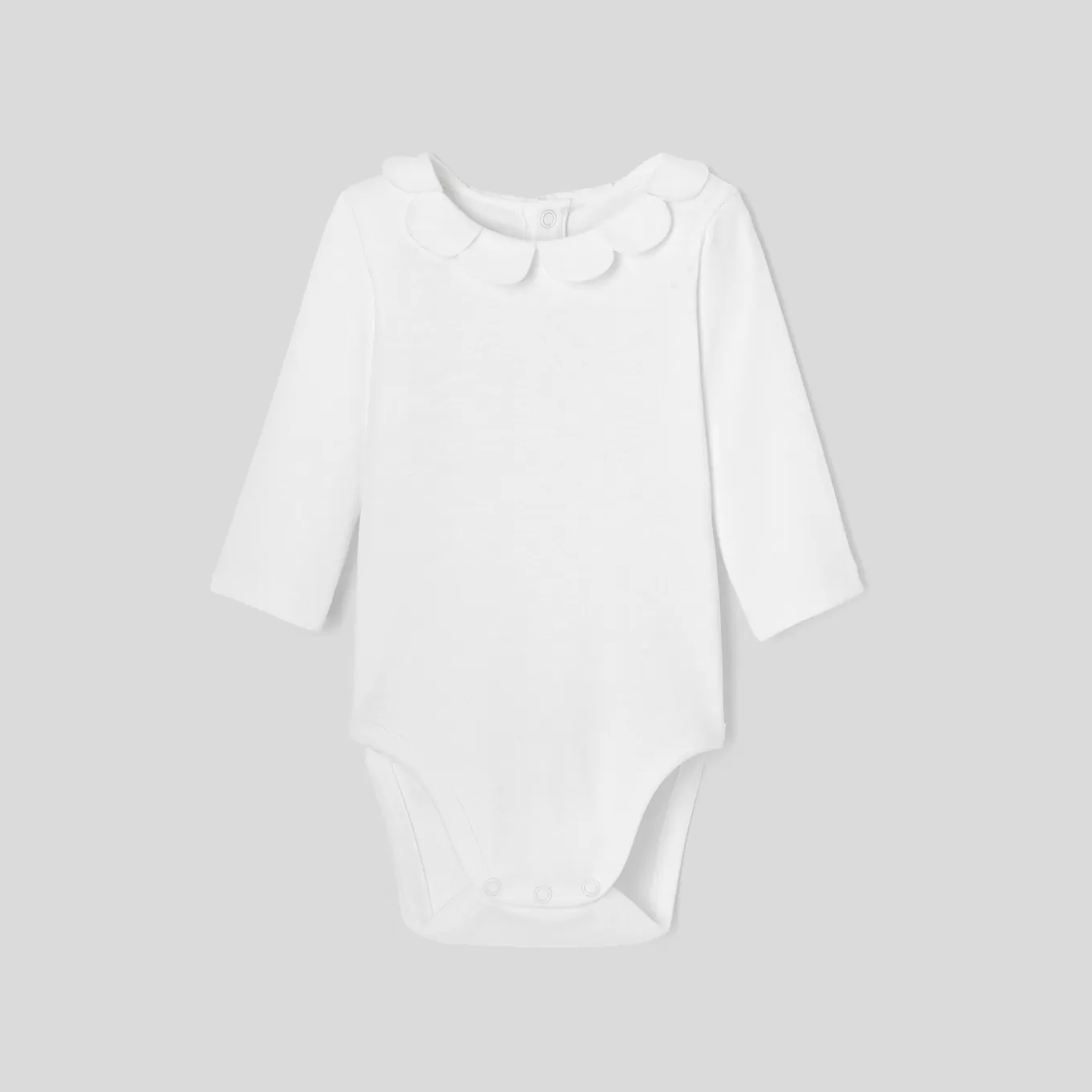 Discount Jacadi Body mit Blütenblattkragen für Mädchen JACADI WEISS