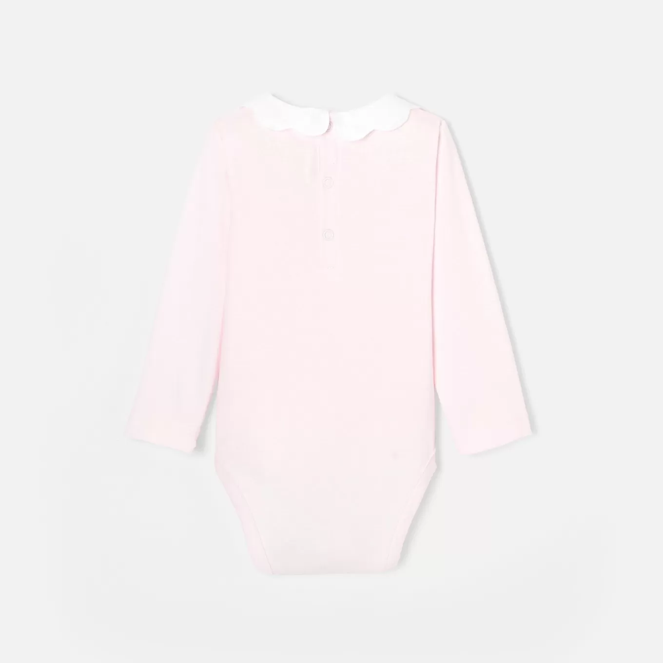 Online Jacadi Body mit Feston-Kragen für Mädchen ROSA PUDER JACADI