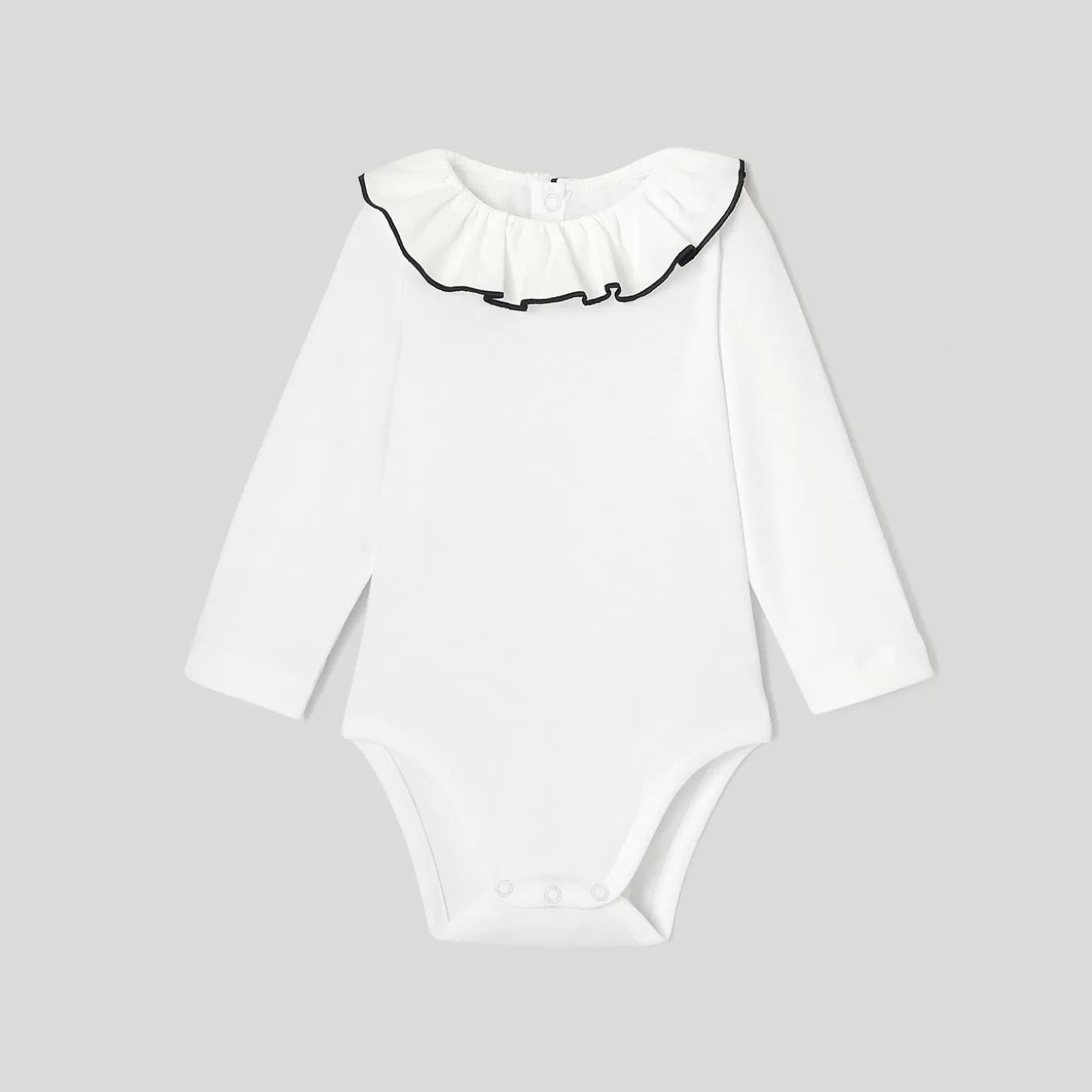 Cheap Jacadi Body mit Kragen für Mädchen JACADI WEISS