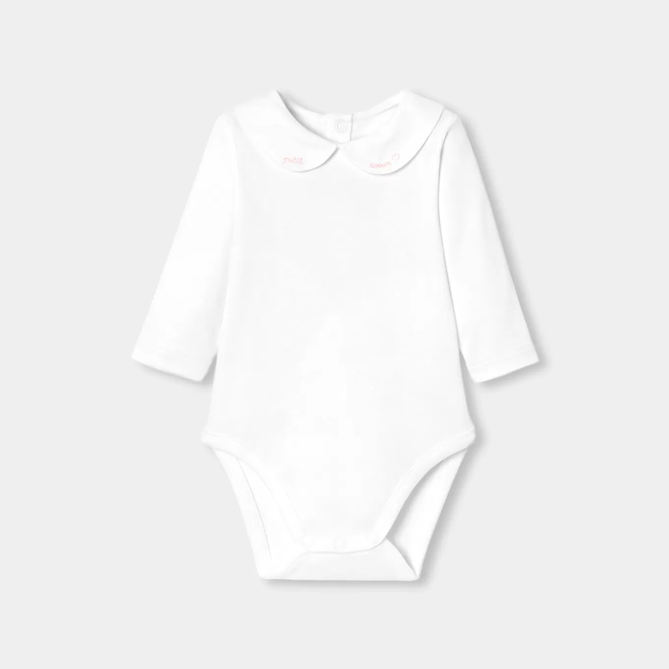 Discount Jacadi Body mit langen Ärmeln für Baby Mädchen JACADI WEISS