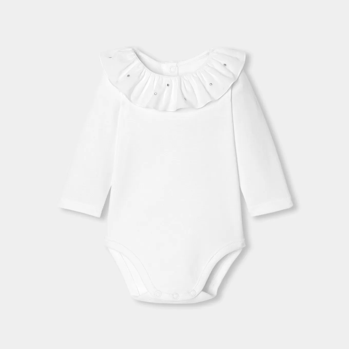 Shop Jacadi Body mit langen Ärmeln für Baby Mädchen JACADI WEISS