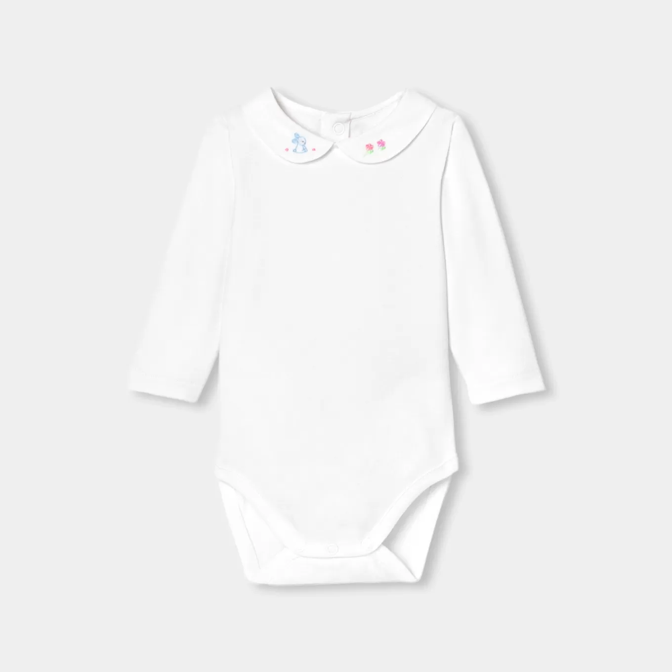 Shop Jacadi Body mit langen Ärmeln für Baby Mädchen JACADI WEISS