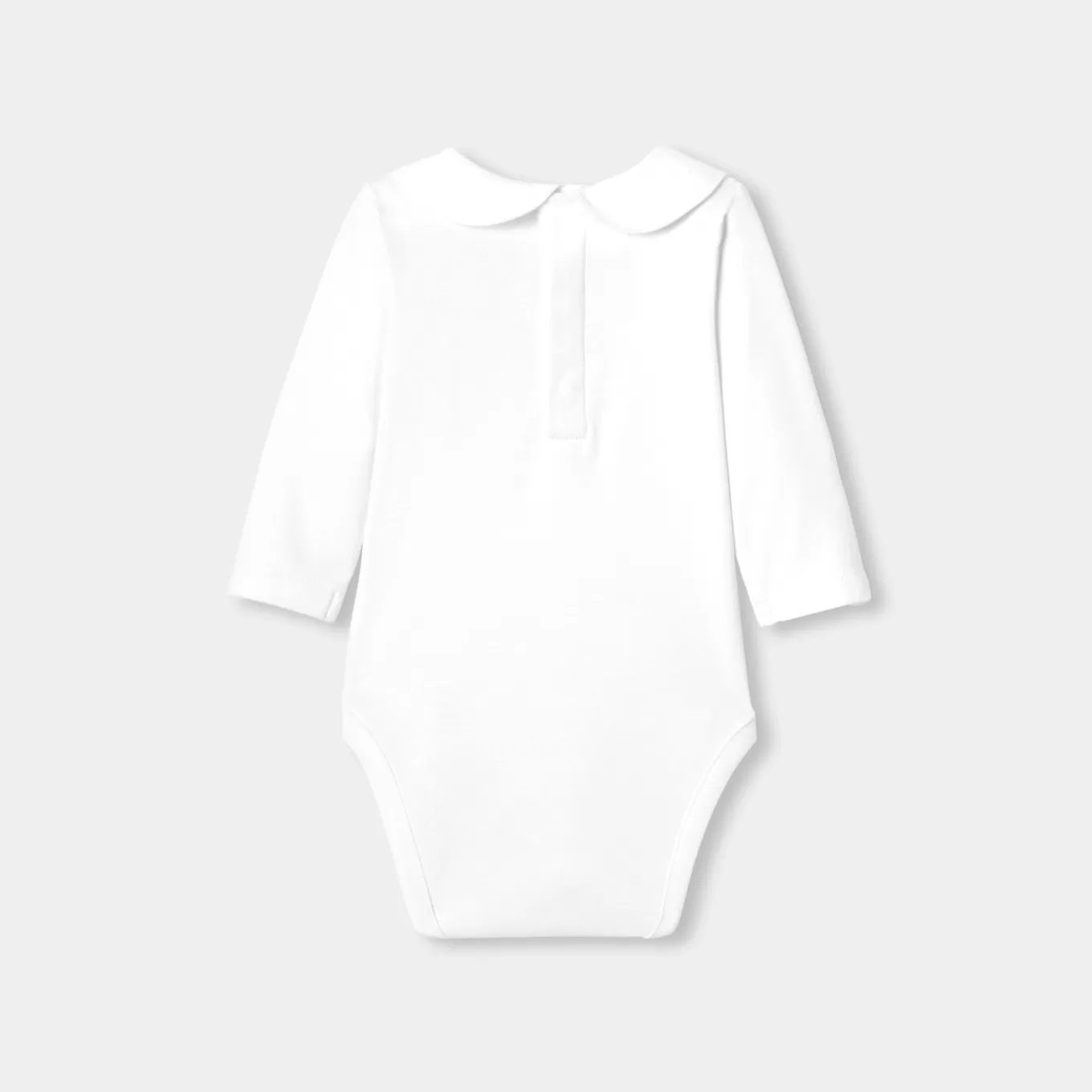 Fashion Jacadi Body mit langen Ärmeln für Baby Mädchen JACADI WEISS