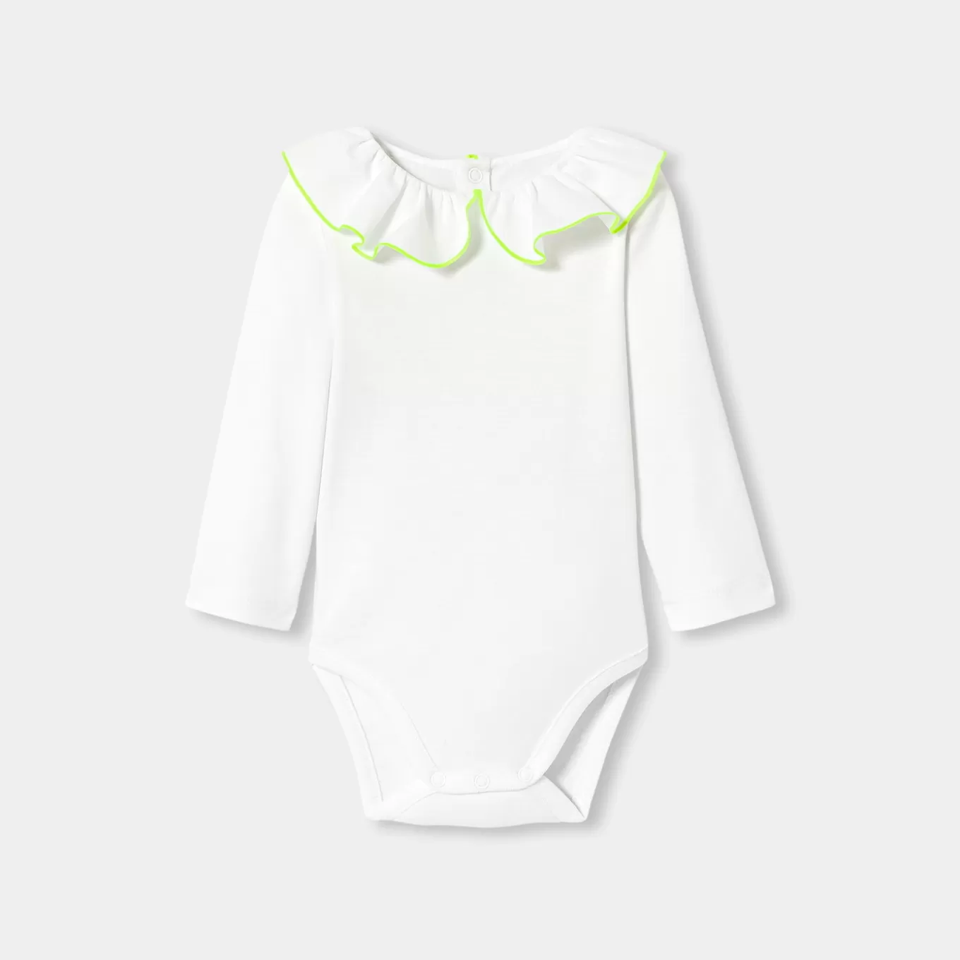 Clearance Jacadi Body mit langen Ärmeln Kleinkind Mädchen JACADI WEISS
