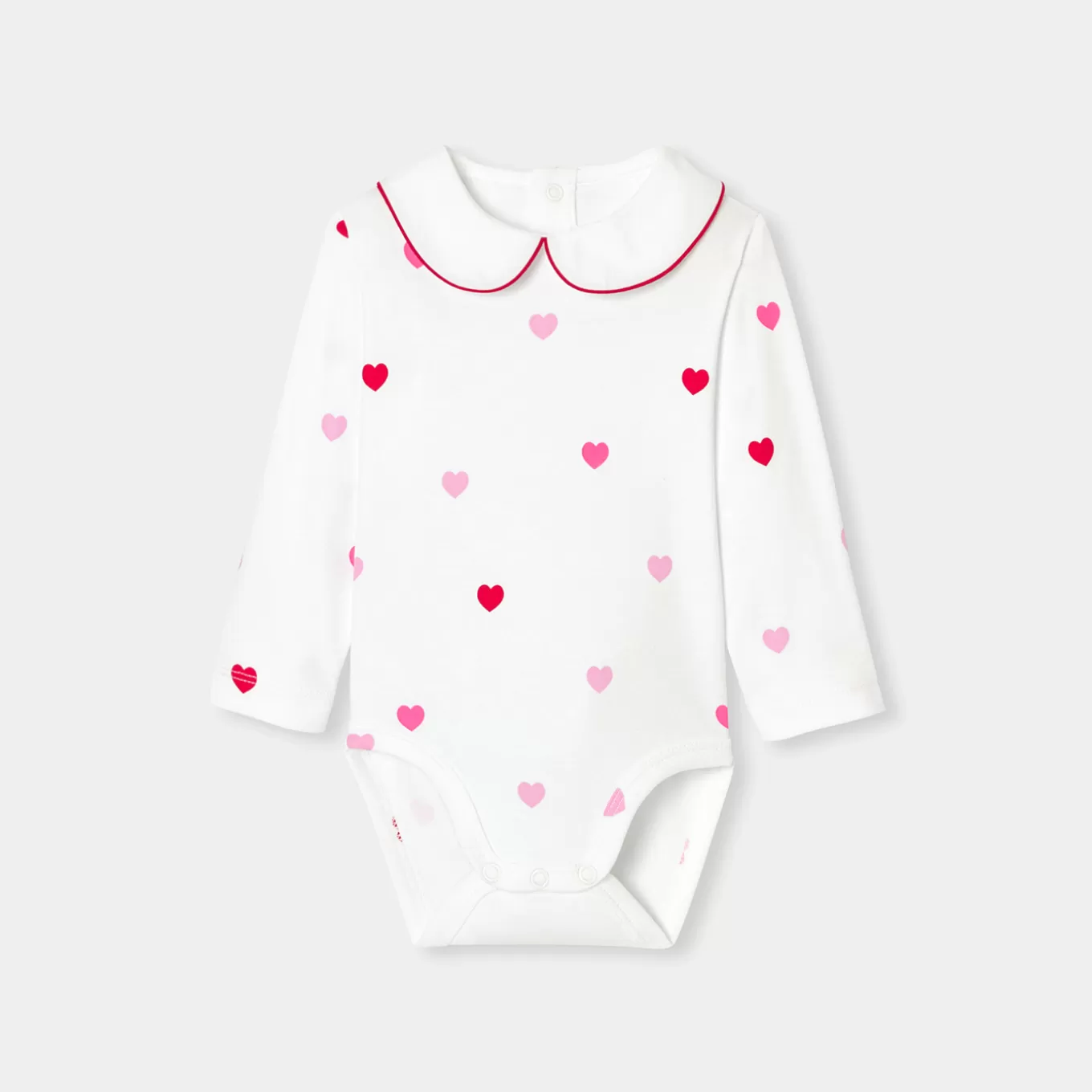 Clearance Jacadi Body mit langen Ärmeln Kleinkind Mädchen JACADI WEISS