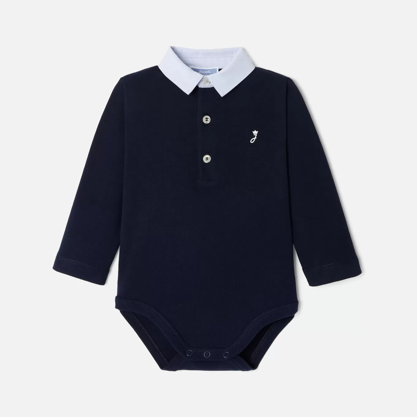 Clearance Jacadi Body mit Oxford-Kragen für Jungen MARINEBLAU JACADI