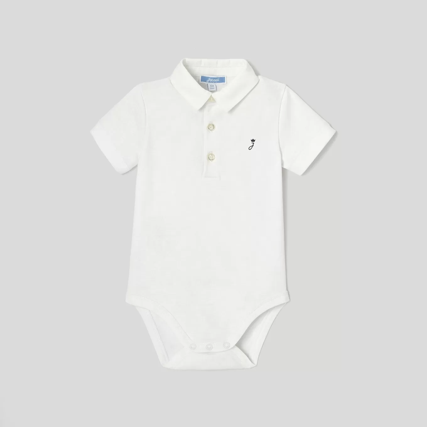 Outlet Jacadi Body mit Oxford-Kragen für Jungen JACADI WEISS