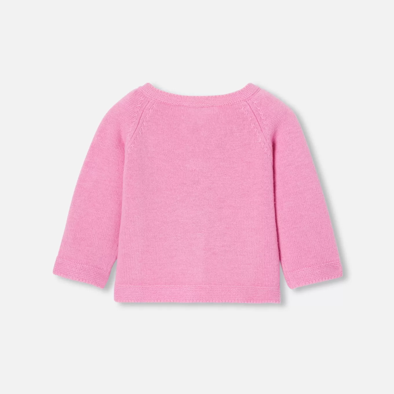 Best Jacadi Cardigan aus Jersey für Baby Mädchen ROSA MITTEL/FUSCHIA