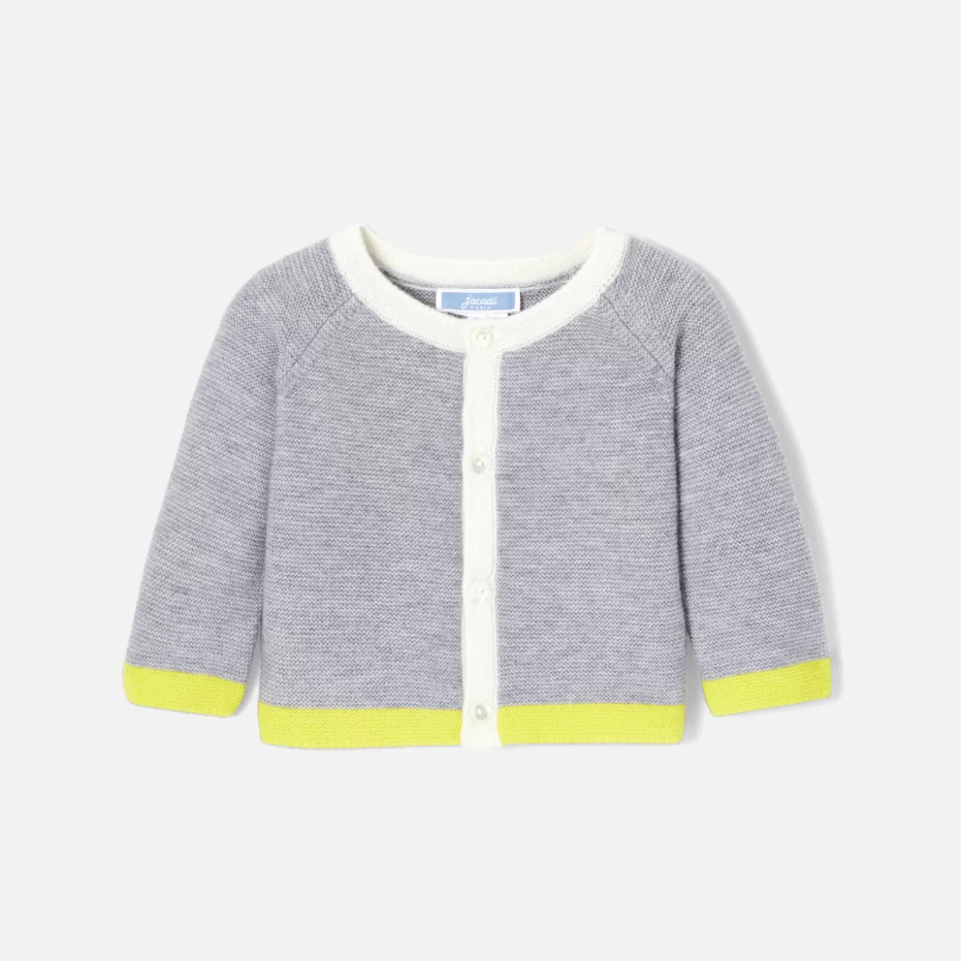Shop Jacadi Cardigan für Jungen GRAU MELIERT HELL JACADI