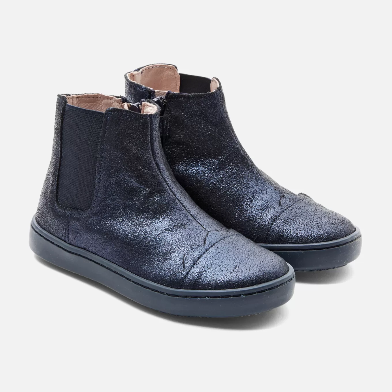 Sale Jacadi Chelsea-Boots für Mädchen BLAU