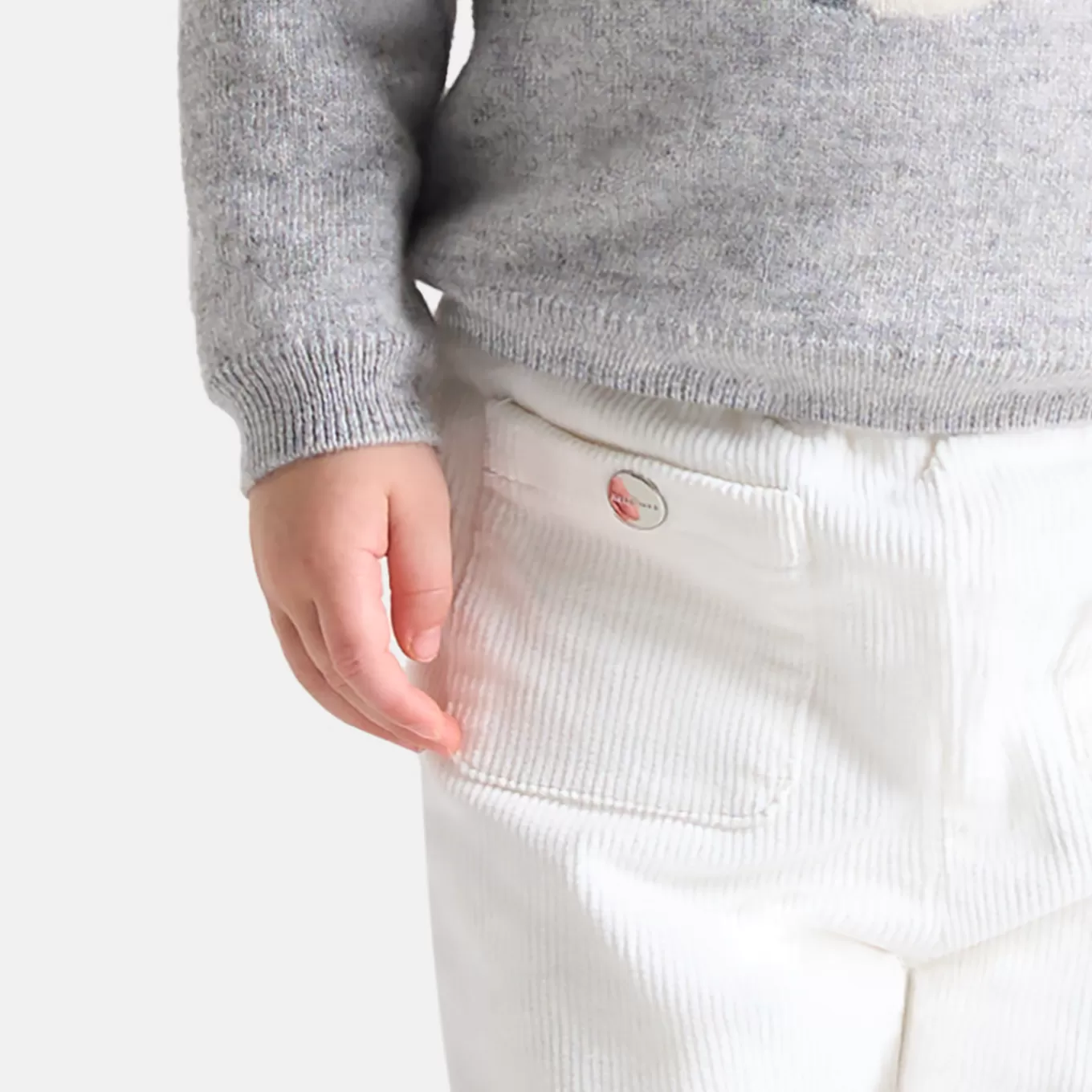 Online Jacadi Cordhose Kleinkind Mädchen WEICHES JACADI WEISS
