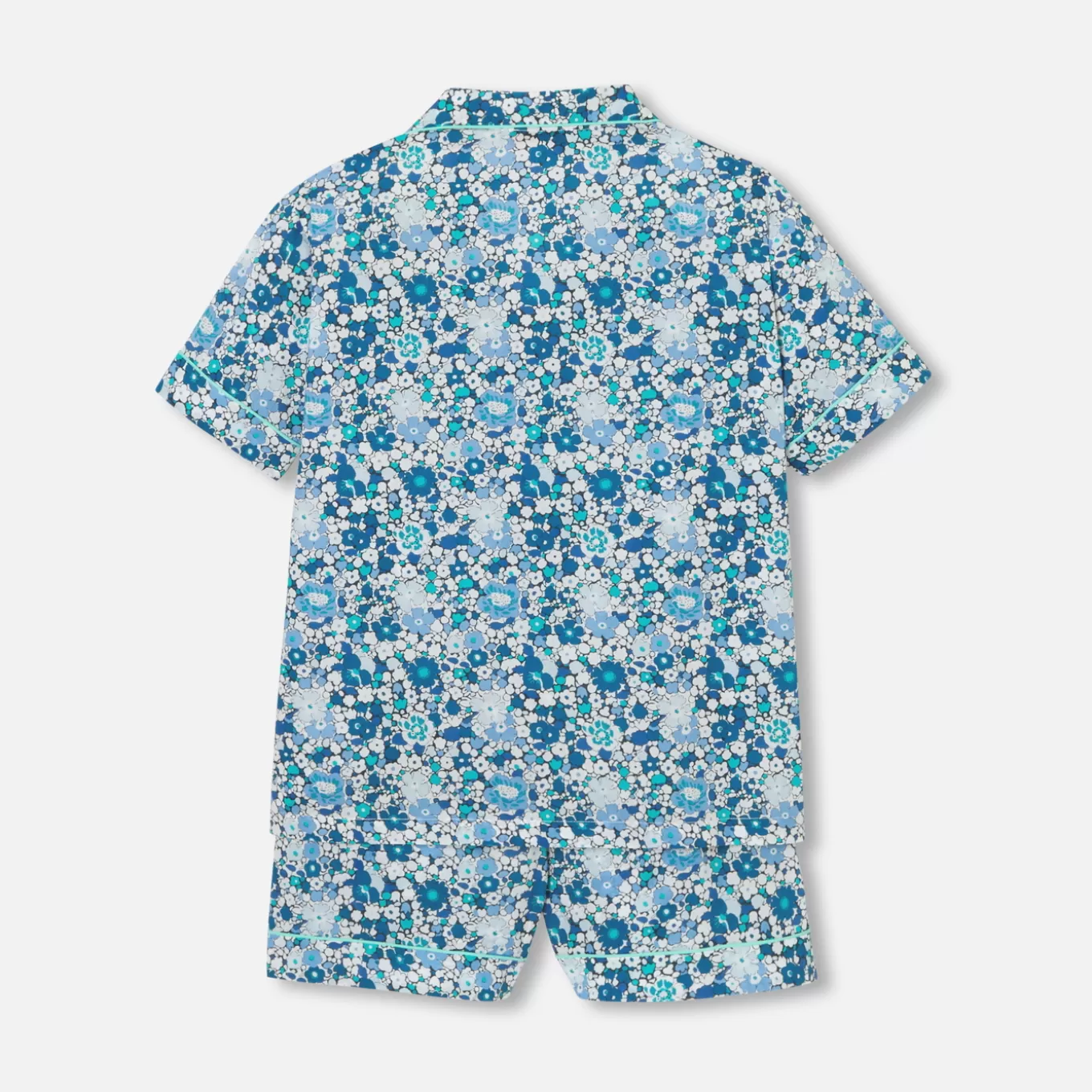 Shop Jacadi Damen-Kurzer Pyjama aus Liberty-Stoff BLAU/MEHRFARBIG