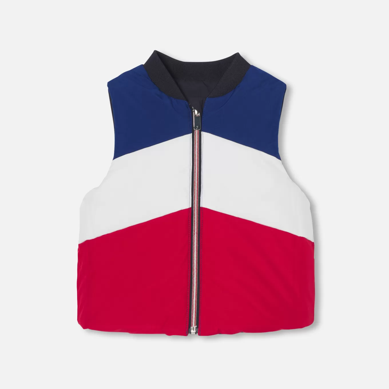 Clearance Jacadi Daunenjacke ohne Ärmel Kleinkind Junge MARINEBLAU/MEHRFARBIG