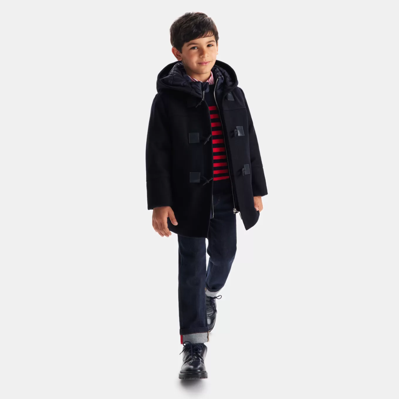 Best Sale Jacadi Dufflecoat für Jungen MARINEBLAU JACADI