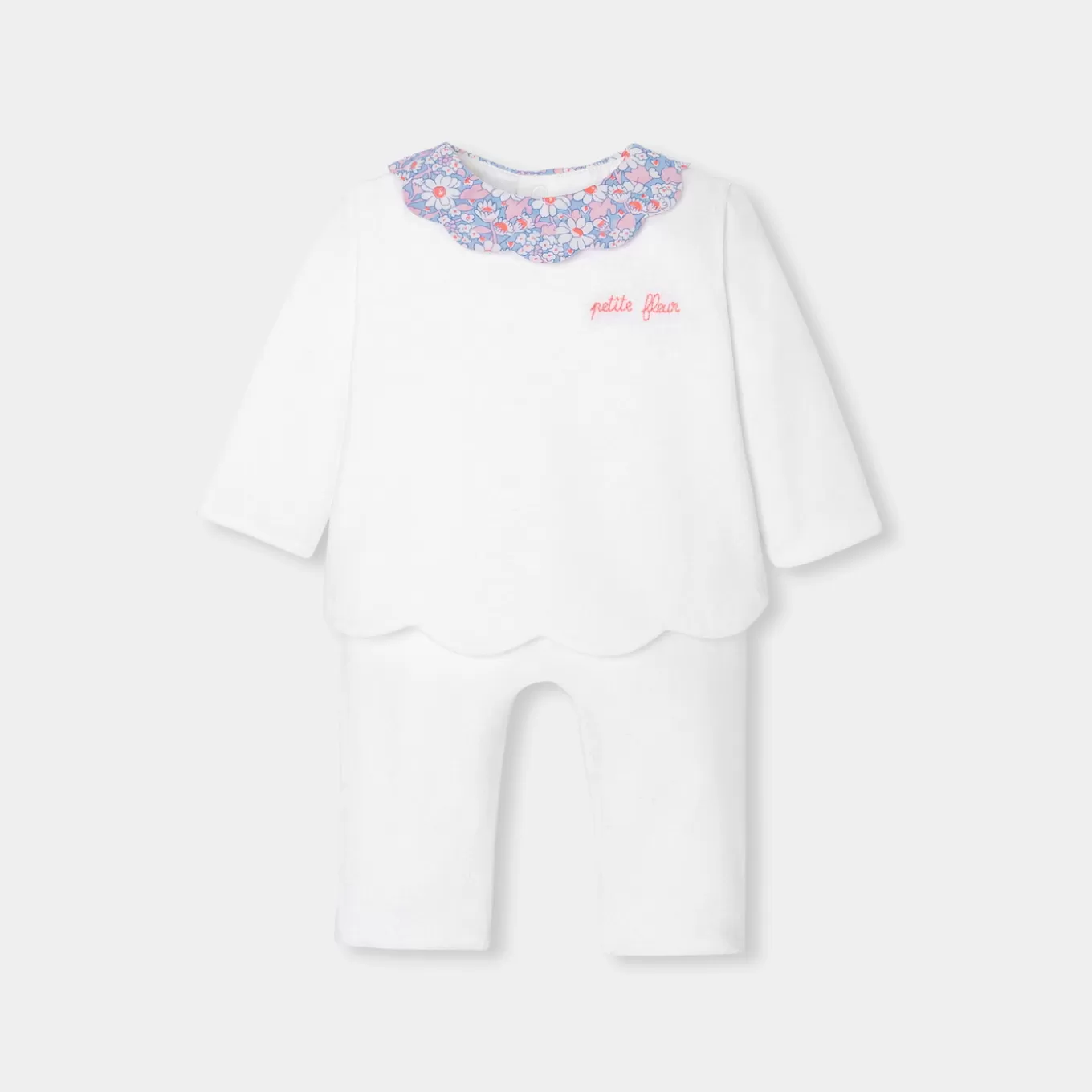 Flash Sale Jacadi Ensemble aus Doppeljersey für Mädchen JACADI WEISS