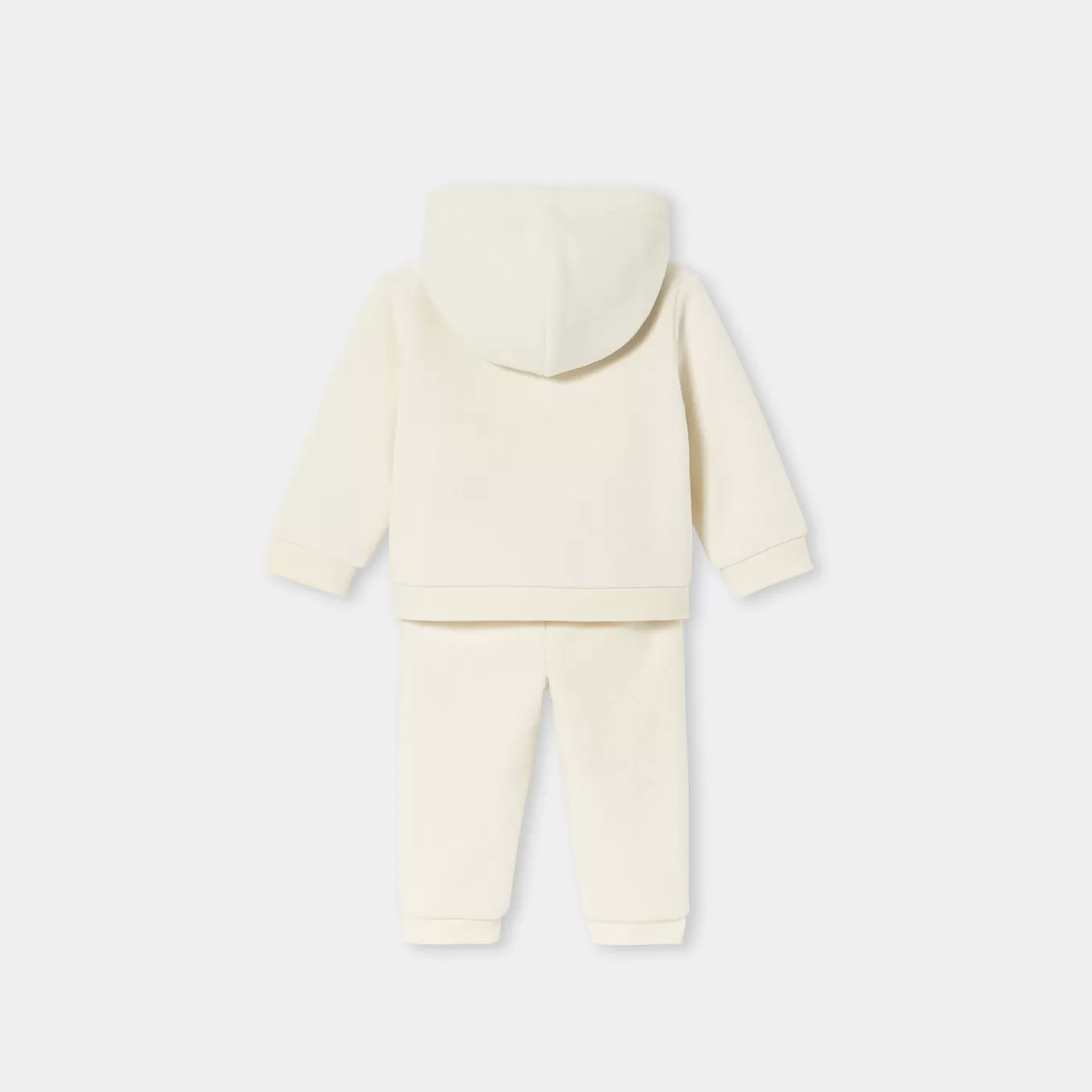 Fashion Jacadi Ensemble aus Fleece Kleinkind Junge WEICHES JACADI WEISS