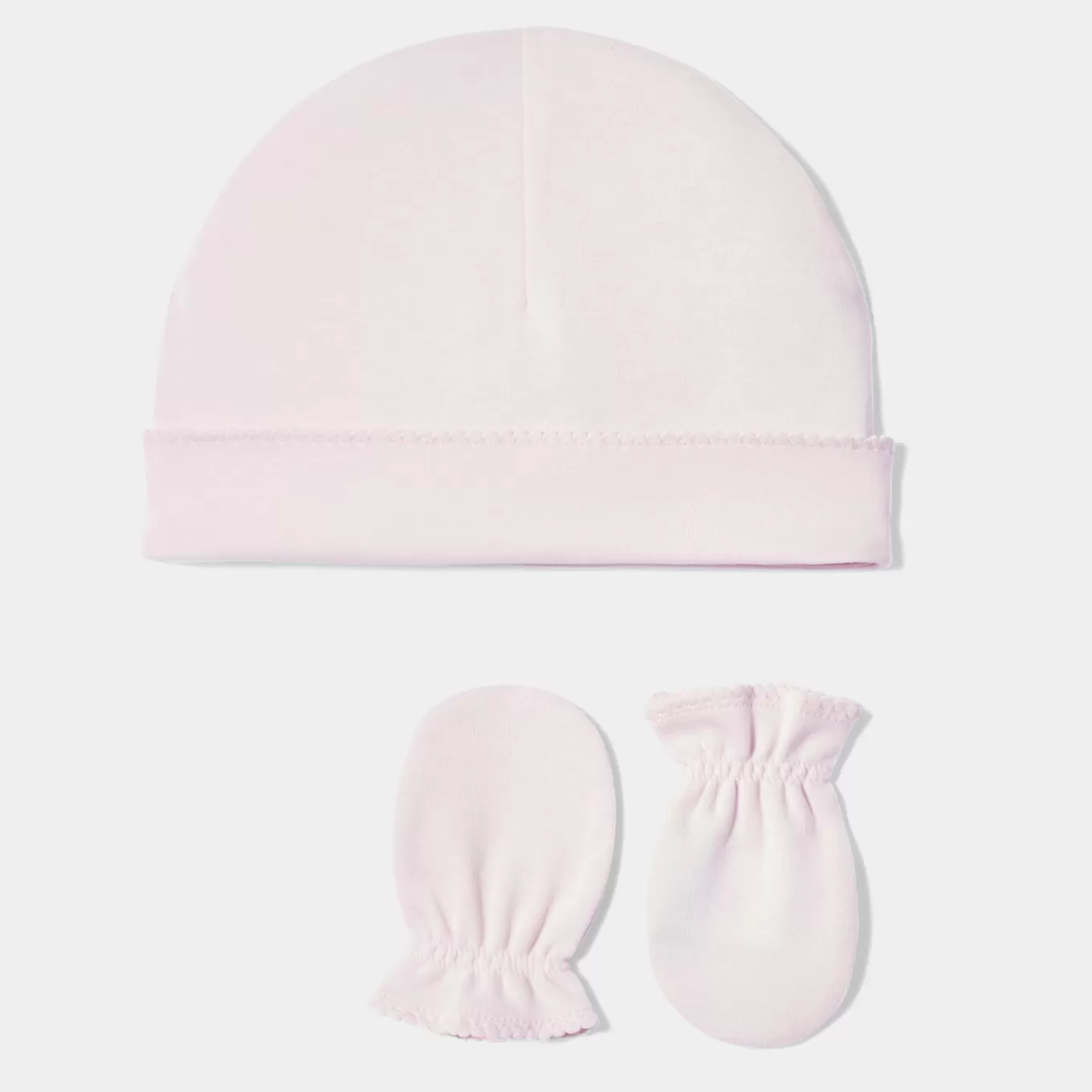 Best Sale Jacadi Ensemble aus Mütze und Fäustlingen für Babys ROSA BLASS JACADI