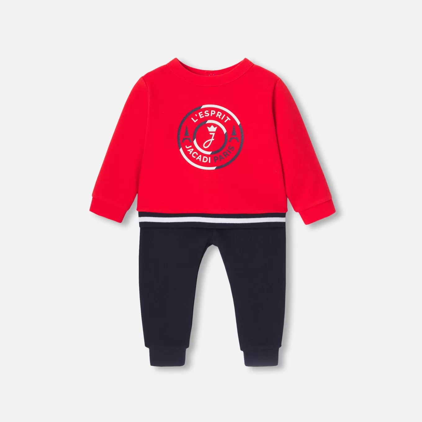 Flash Sale Jacadi Ensemble Kleinkind Junge ROT/MARINEBLAU