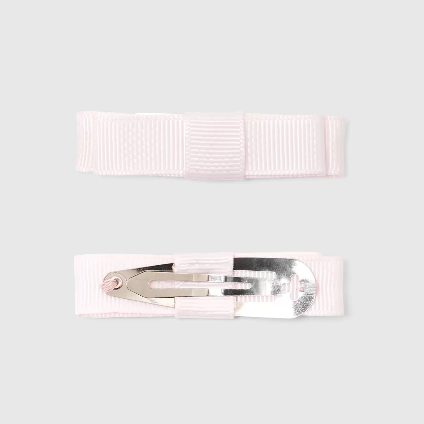 Store Jacadi 2er-Pack Haarspangen mit flacher Schleife für Mädchen ROSA BLASS JACADI