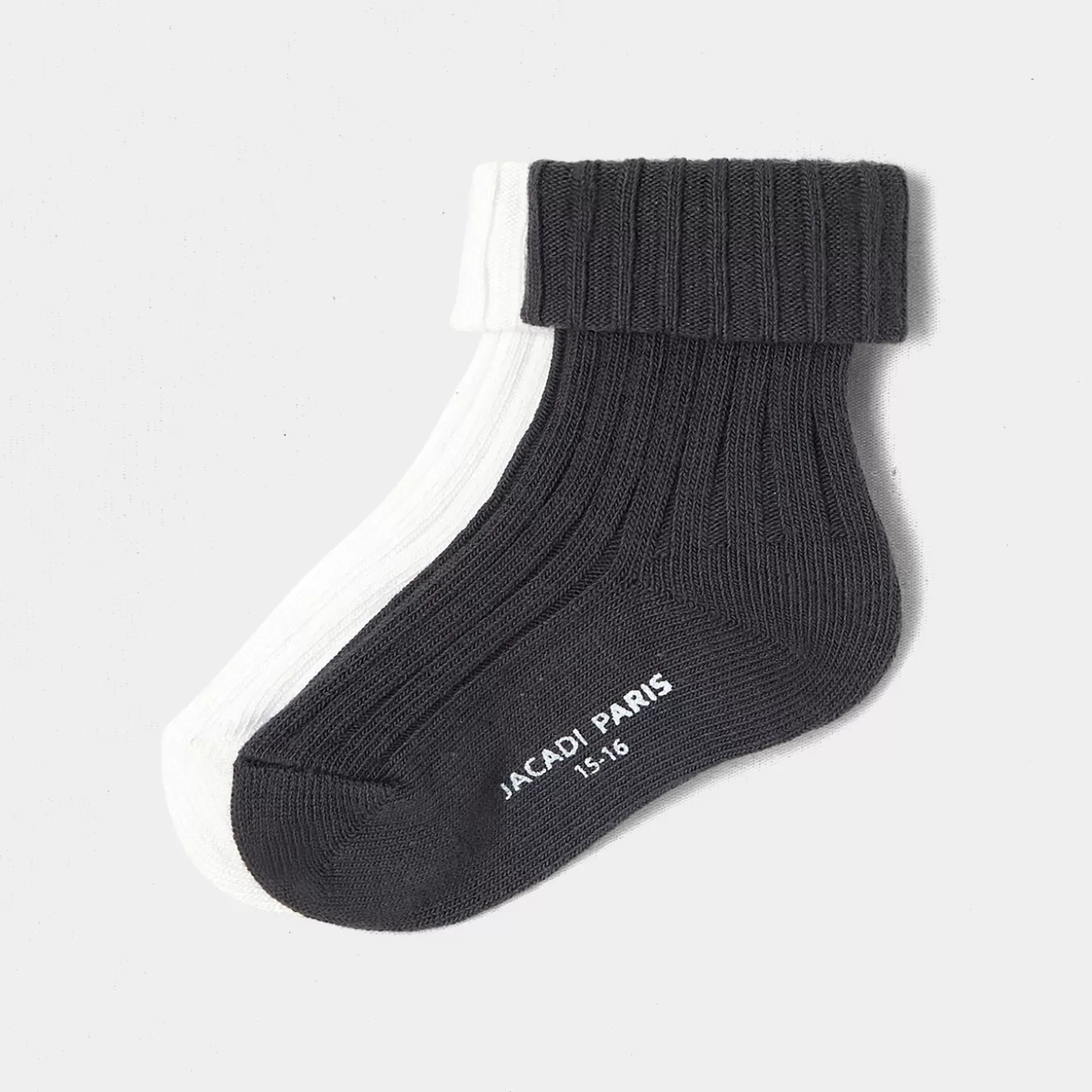 Best Jacadi 2er-Pack Socken für Jungen WEISS/GRAU