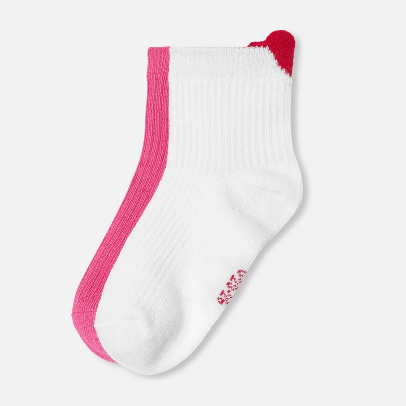 Discount Jacadi 2er-Pack Socken für Mädchen ROSA/WEISS