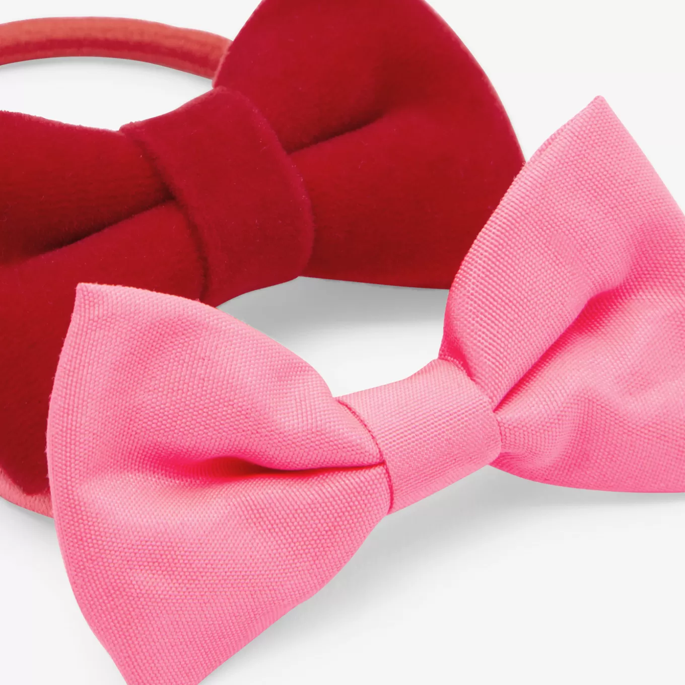 Fashion Jacadi 2er-Set Haargummis für Mädchen ROSA/ROT