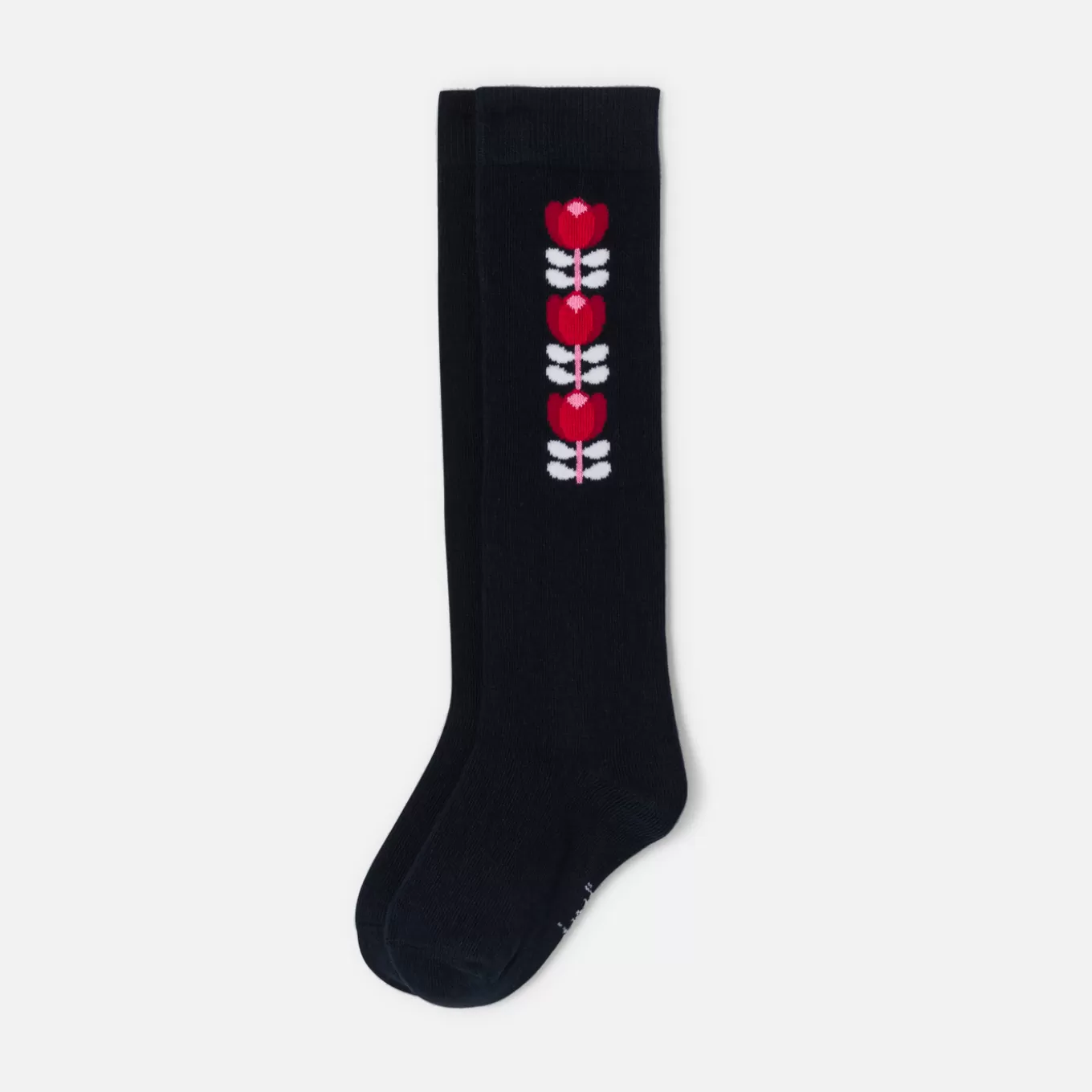 New Jacadi 2er-Set hohe Socken für Mädchen MARINEBLAU JACADI