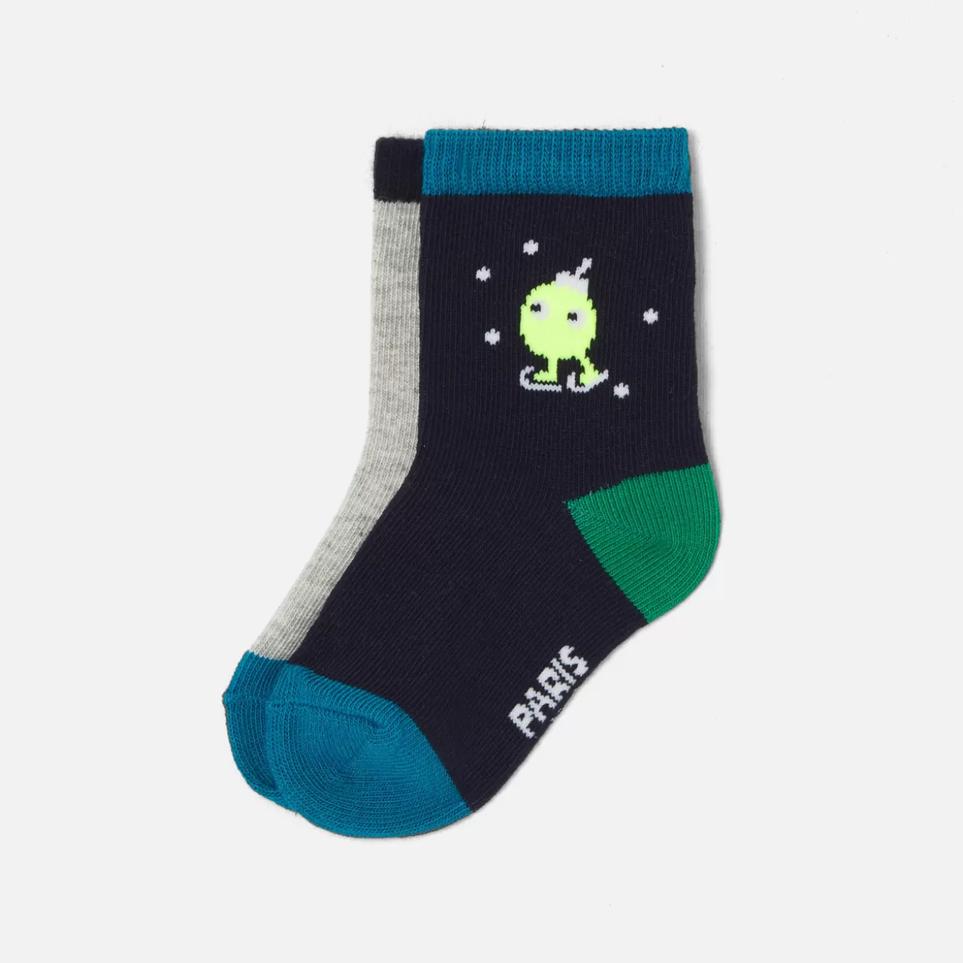Outlet Jacadi 2er-Set Weihnachtssocken Jungen BLAU/MEHRFARBIG